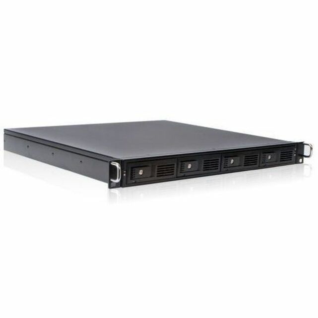 1U 4X3.5IN TRAYLESS MINI-ITX WITH 300W FLEX PSU AND 12GB/S HDD SFF-8643 BACKPL