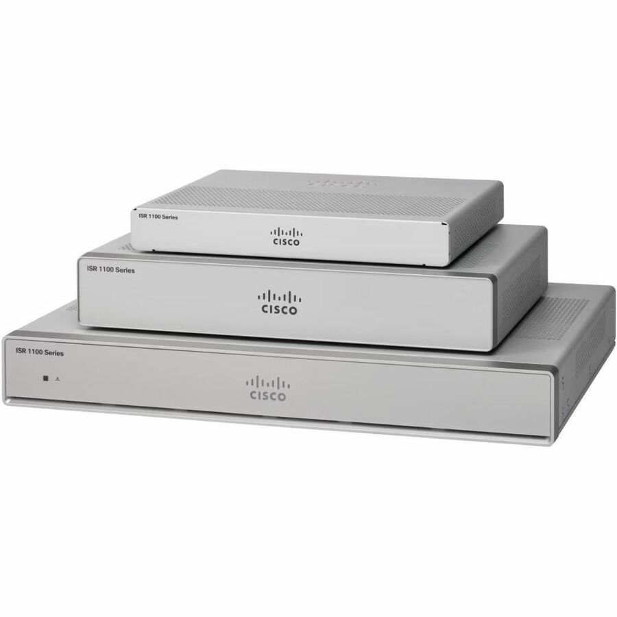 ISR 1100 8P DUAL 8GB GE SFP HIGHER PERFROUTER REMANUFACTURED