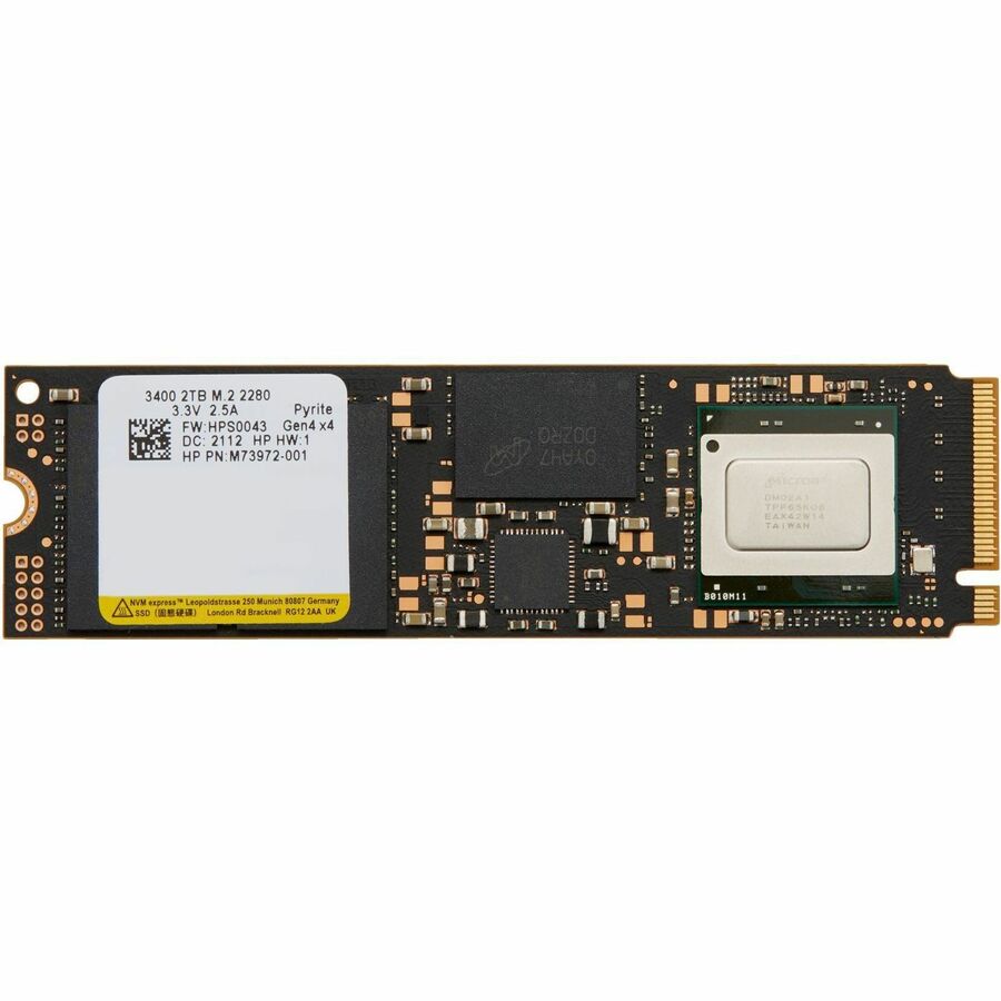 2TB PCIe NVMe TLC M.2 SSD U.S.