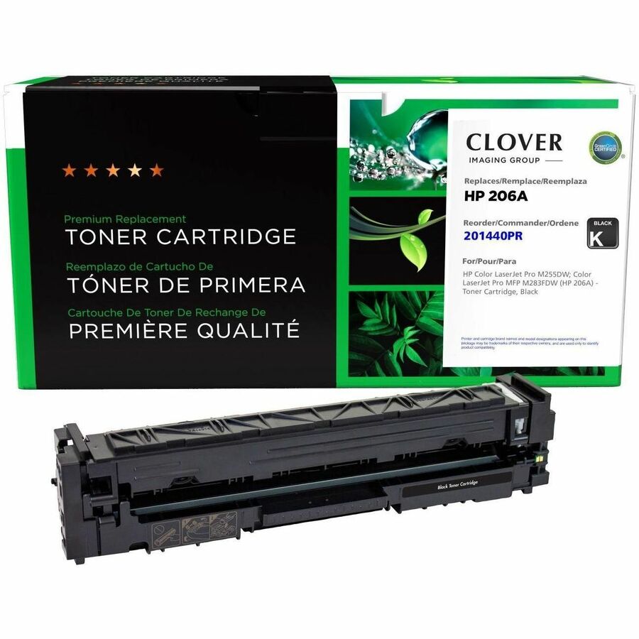 CLOVER IMAGING REMAN FOR HP W2110A 206A BLACK NOT FOR MPS USE DOES NOT INCLUDE T
