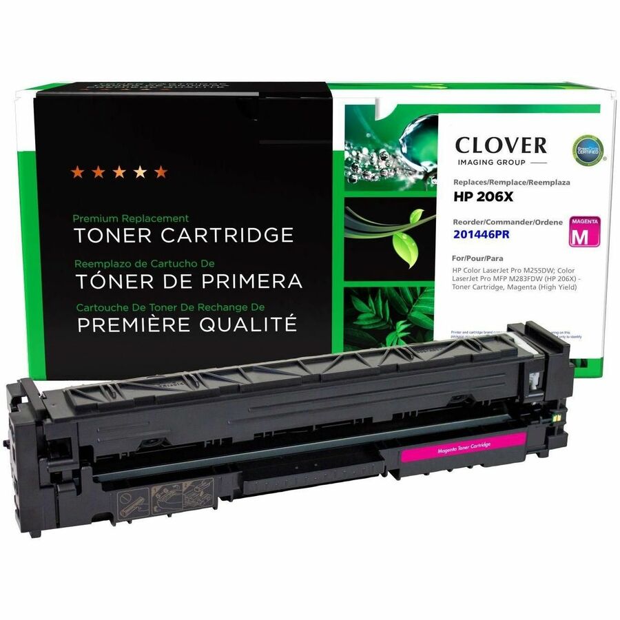 CLOVER IMAGING REMAN FOR HP W2113X 206X MAGENTA NOT FOR MPS USE DOES NOT INCLUDE
