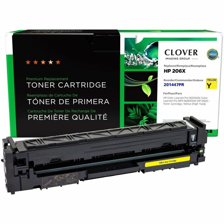 CLOVER IMAGING REMAN FOR HP W2112X 206X YELLOW NOT FOR MPS USE DOES NOT INCLUDE