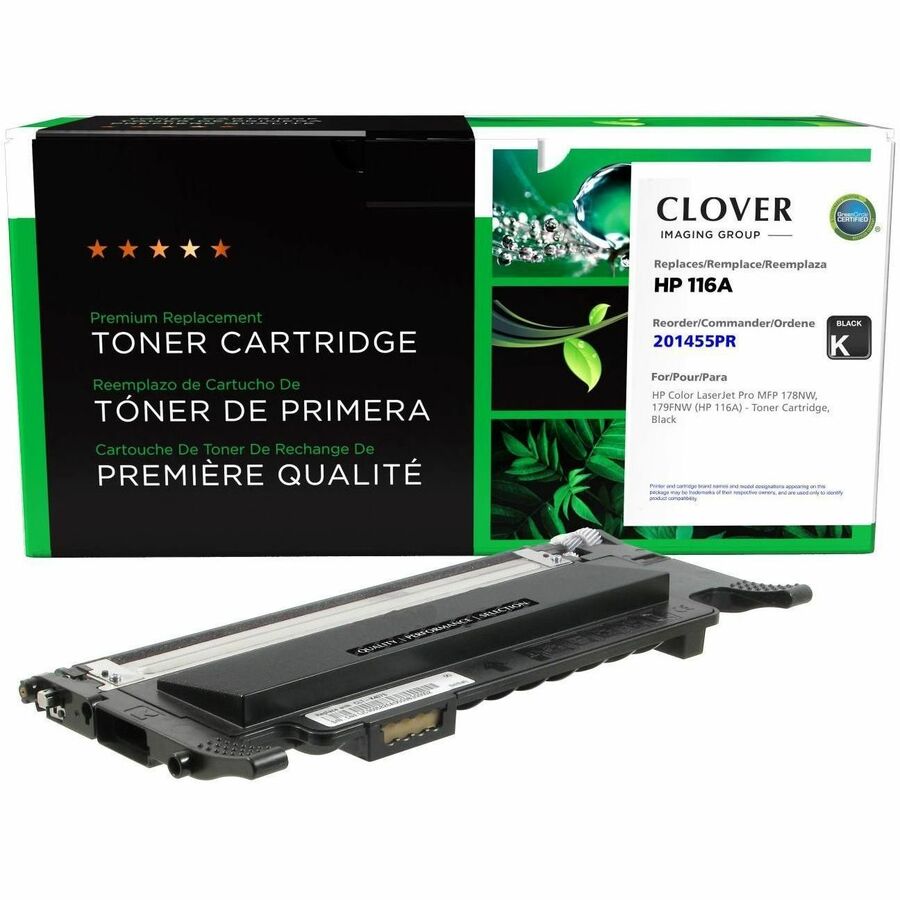 CLOVER IMAGING REMAN FOR HP W2060A 116A BLACK NOT FOR MPS USE DOES NOT INCLUDE T