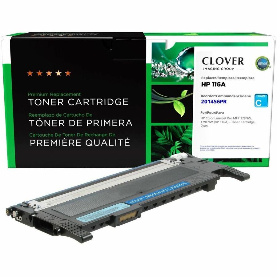CLOVER IMAGING REMAN FOR HP W2061A 116A CYAN NOT FOR MPS USE DOES NOT INCLUDE TO