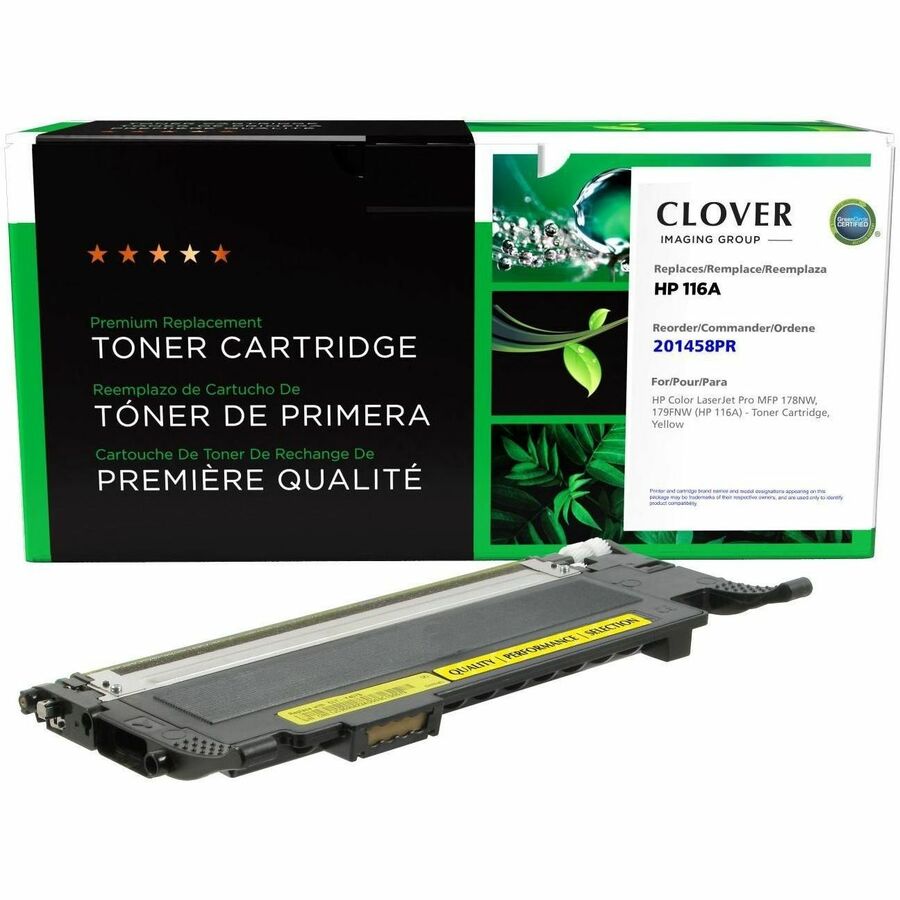 CLOVER IMAGING REMAN FOR HP W2062A 116A YELLOW NOT FOR MPS USE DOES NOT INCLUDE