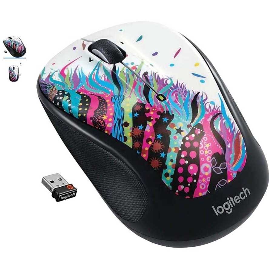 M325S MOUSE  CELEBRATION BLACK MULTI 4
