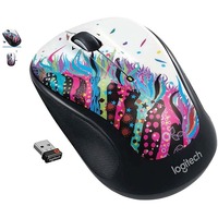 LOGITECH M325S Wireless Mouse with USB Receiver – Celebration Black