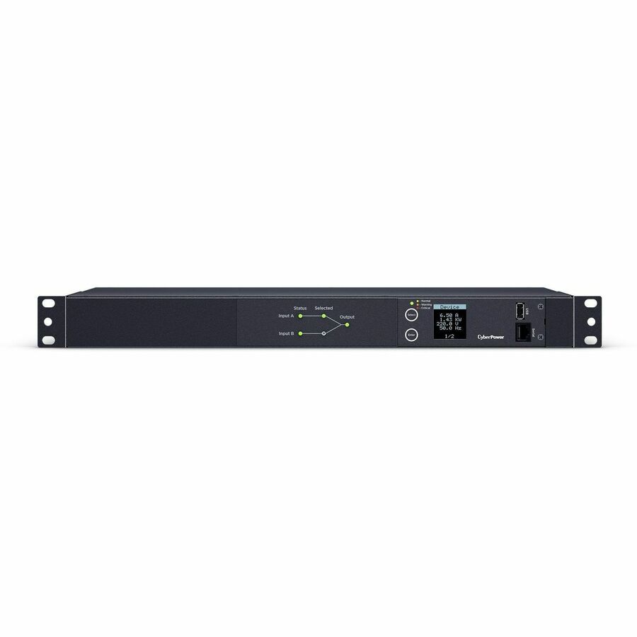 Metered ATS PDU, 20A Derated