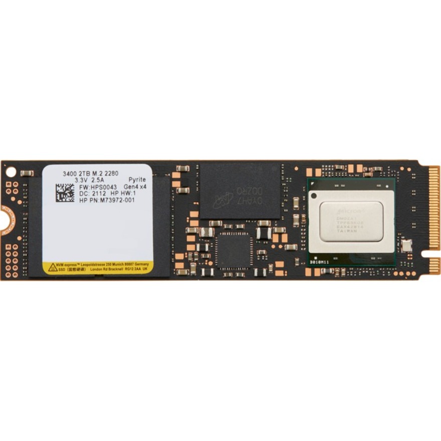 2TB PCIe NVMe TLC M.2 SSD