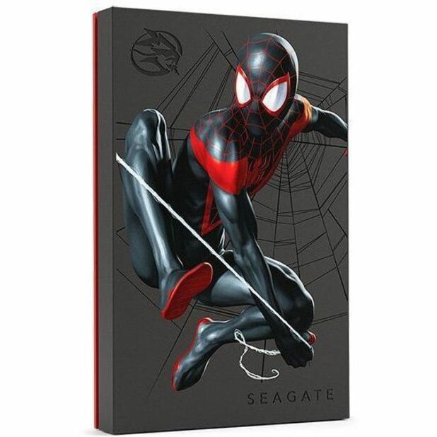 Seagate Miles Morales 2TB Special Edition FireCuda External Hard Drive  USB 3.2  (STKL2000419)
