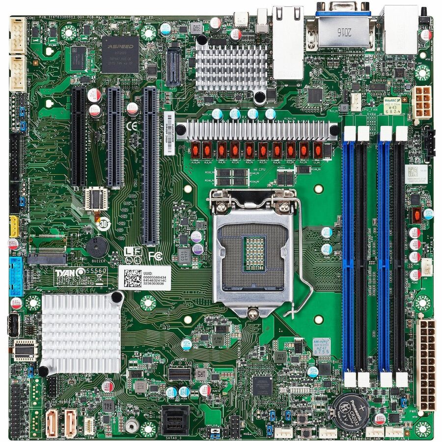 TYAN TEMPEST CX S5560 XEON E-2300 ENTRY SERVER MOTHERBOARD