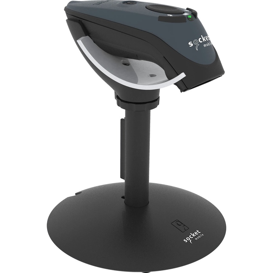 DURASCAN D720, GENERAL PURPOSE BARCODE READER, GRAY & CHARGING STAND