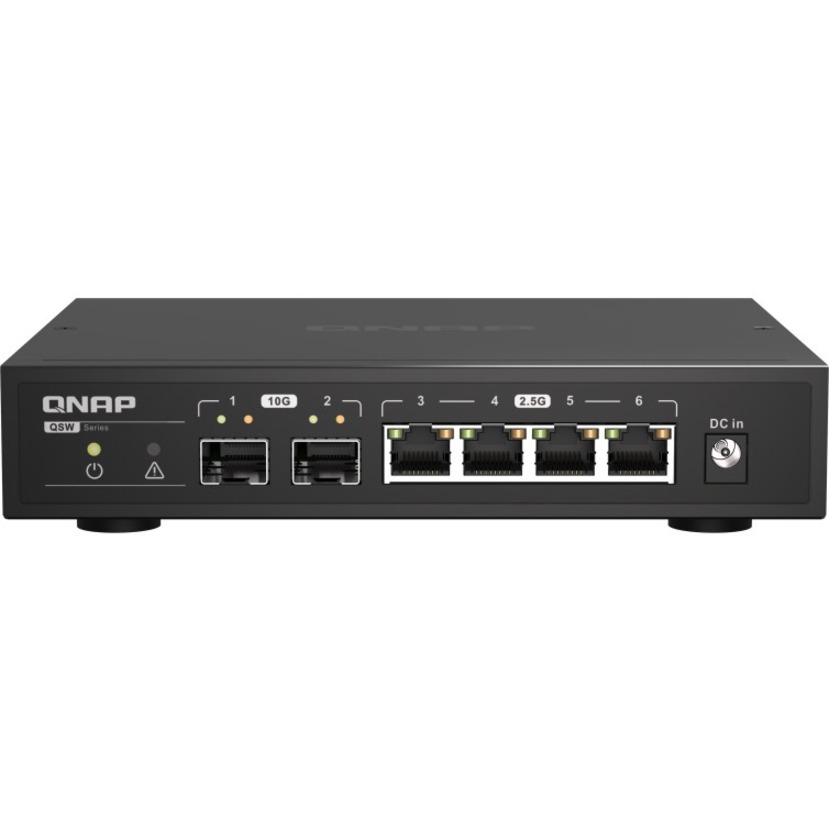 QNAP DESKTOP QSW-2104-2S-US, UNMANAGED SWITCH, 4 P