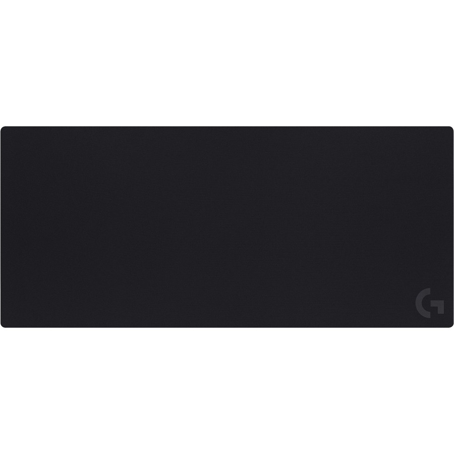 LOGITECH G840XL Tapis de souris de jeu G840 - 15.75" (400mm) x 35.43" (900mm) x 0.12" (3mm) Dimension - Noir - Caoutchouc - Extra large - Souris/Clavier