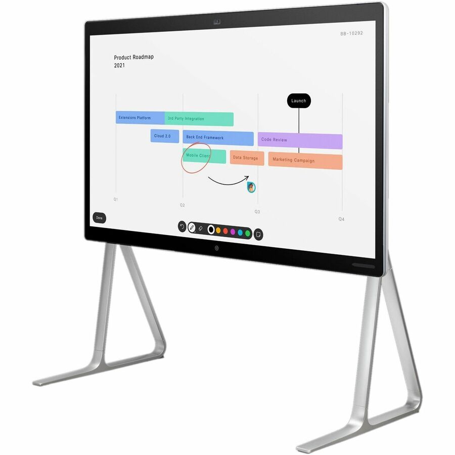 CISCO WEBEX BOARD 85 FLOOR STAND (GPL) REMANUFACTURED