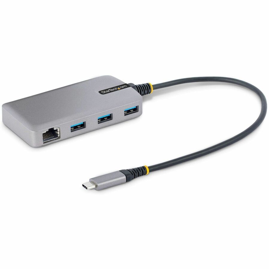 3PORT USB-C HUB W/ ETHERNET