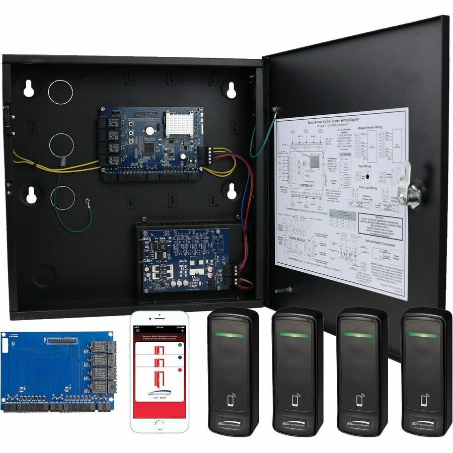4 DOOR ACCESS CONTROL KIT