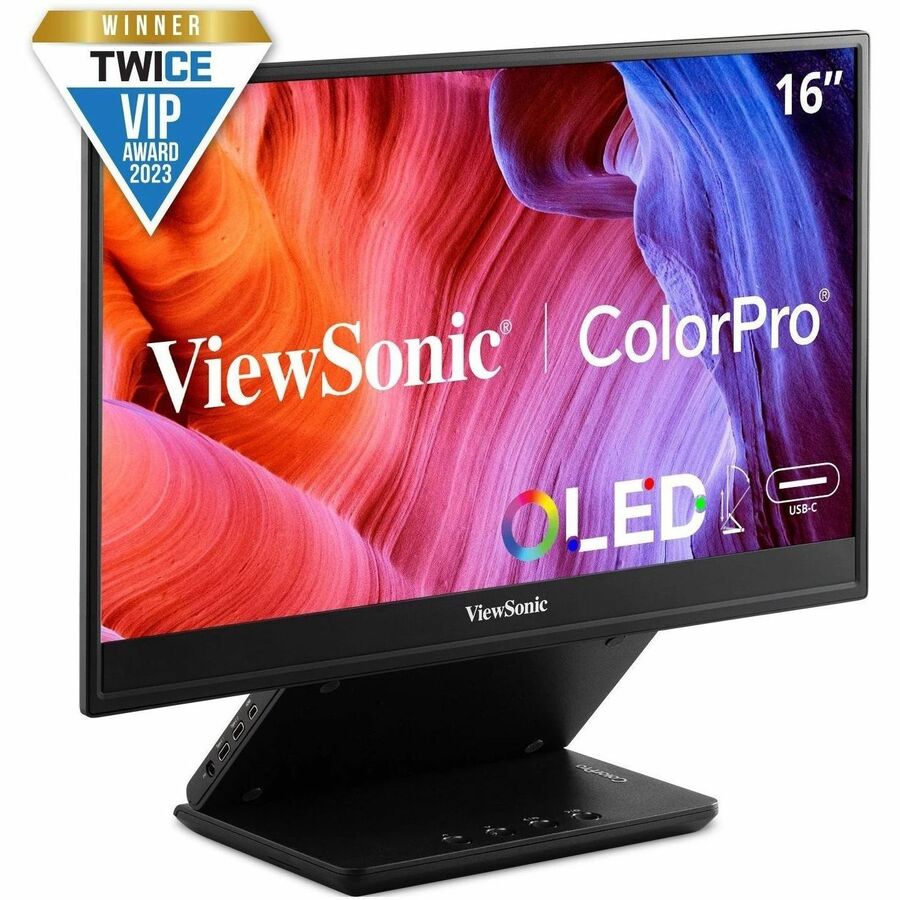 15.6IN PORTABLE 1080P OLED MONITOR WITH 60W USB-C AND MINI-HDMI, AND ERGONOMIC S