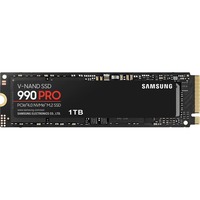 SAMSUNG 990 Pro 1TB M.2 NVMe PCIe 4.0 Solid State Drive, Read:7,450 MB/s, Write6,900 MB/s (MZ-V9P1T0B/AM)