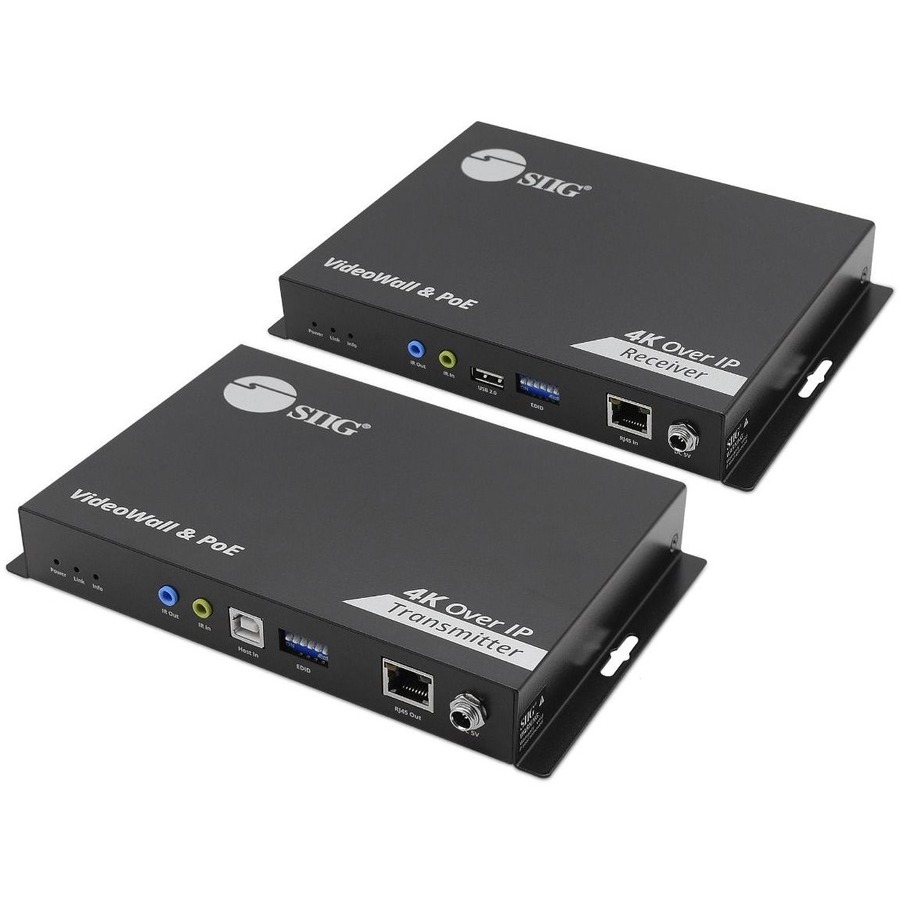 SIIG CE-H28A11-S1 4K HDMI Extender 396 ft PoE | AV Accessory