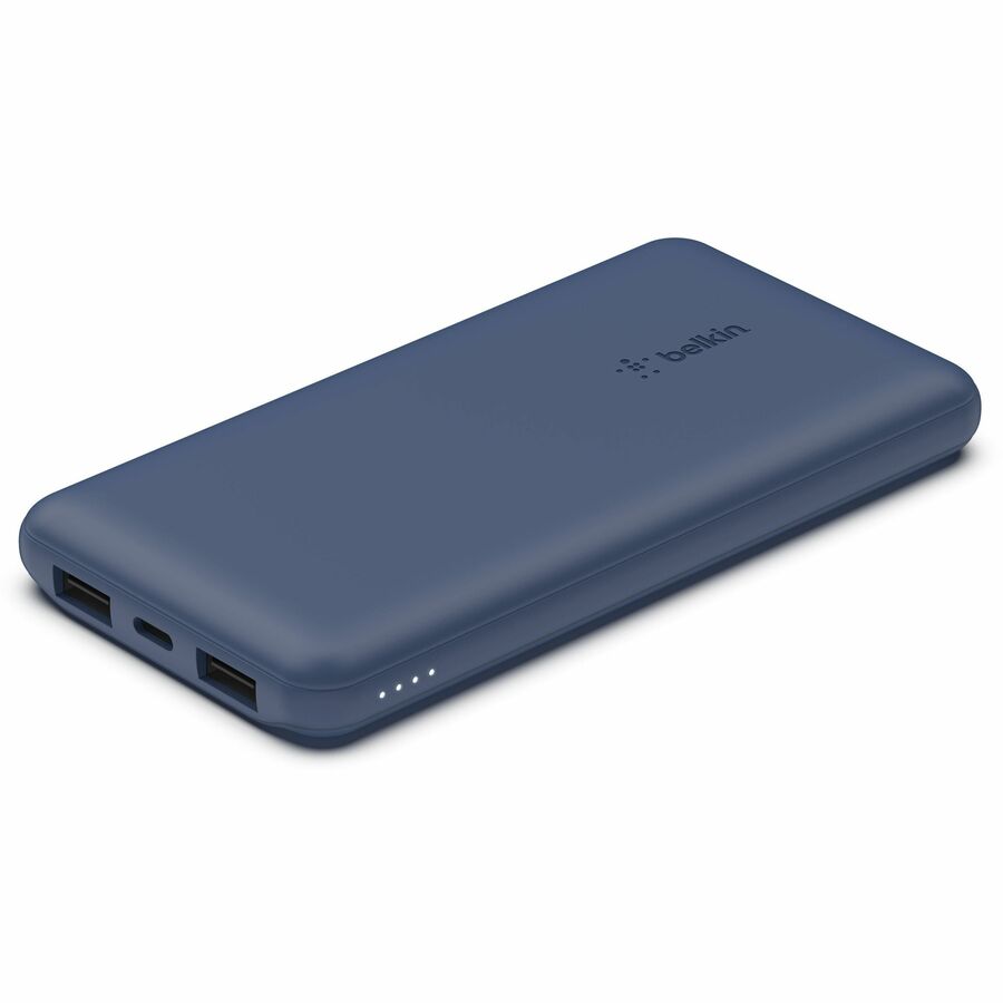 10K BANK, USB-A + C 15W, BLUE
