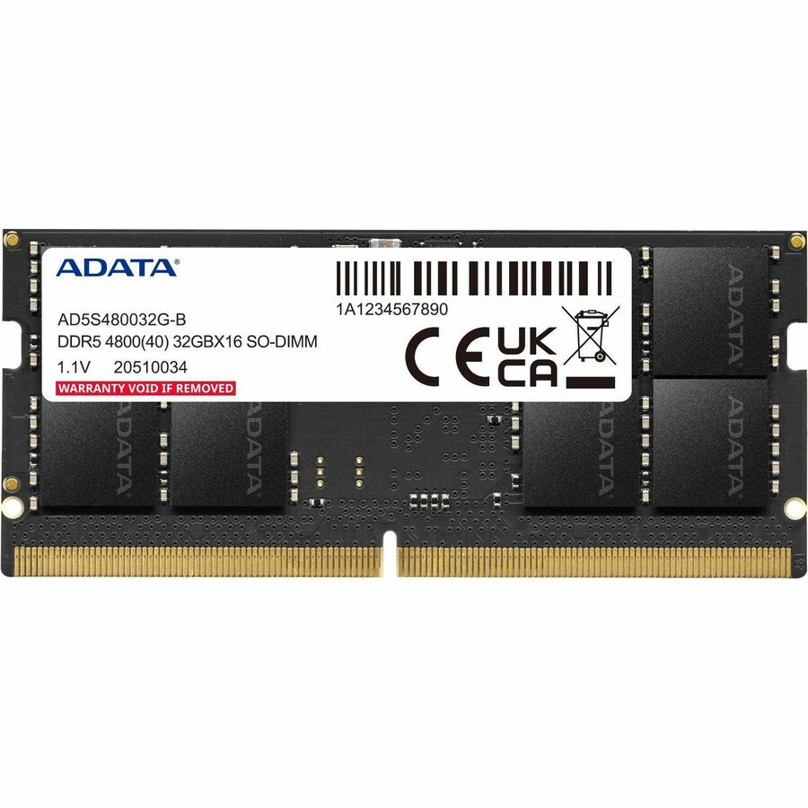 ADATA DDR5 4800 32G SODIMM BULK, AD5S480032G-B