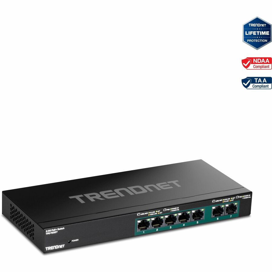 7Port MultiGig PoE+ Switch