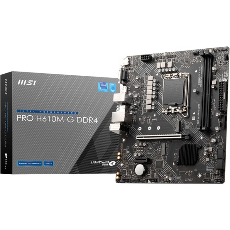 PRO H610M-G WIFI DDR4