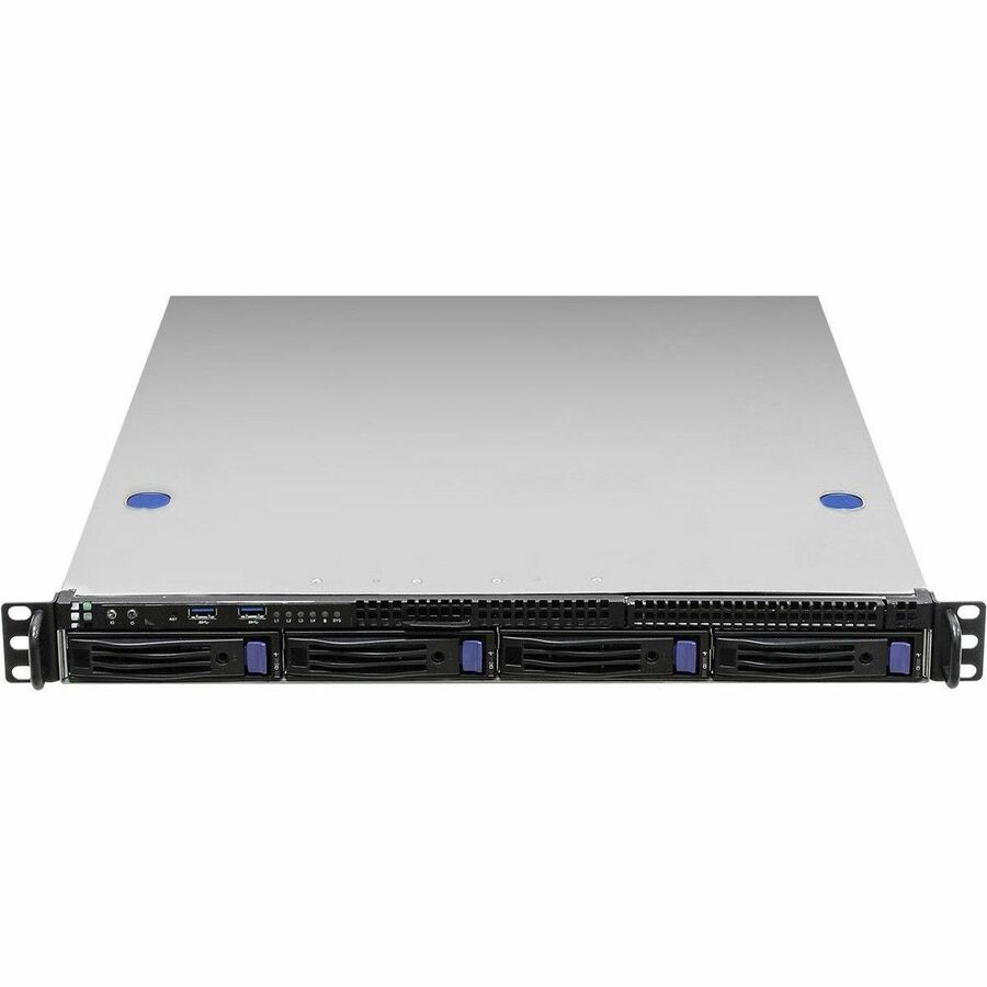 ASROCK RACK 1U4LW-ROME/2T 1U RACKMOUNT SERVER BAREBONE 4 BAYS SINGLE SOCKET SP3