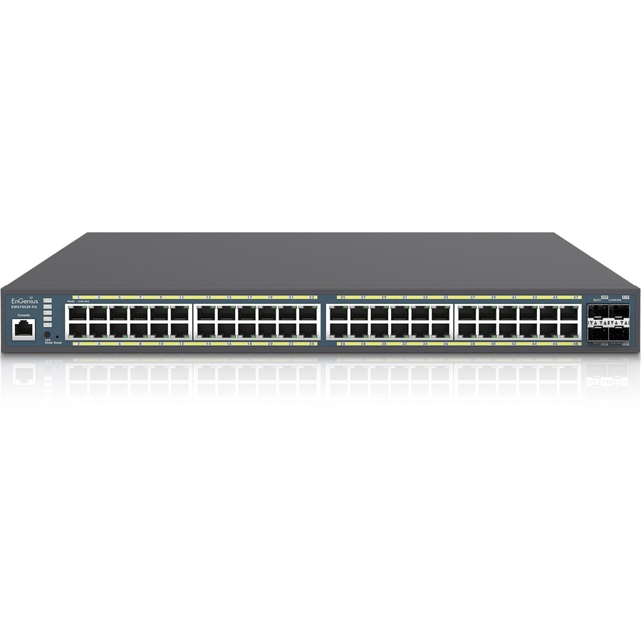 ENGENIUS FIT 48PORT 410W GIGABIT POE+ SWITCH