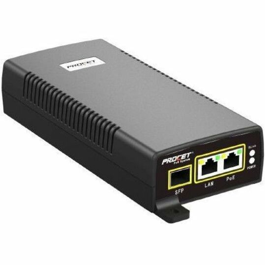 60W HPOE INJECTOR, FULLY COMPLIANT WITH IEEE802.3AF/AT/BT, POE++, BUILT-IN SFP S