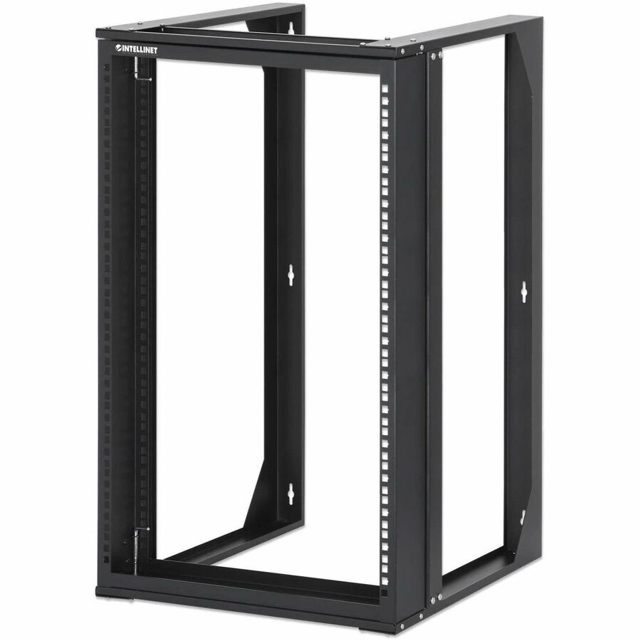 Hinged Swing Frame, 450 Mm (17.7 In.) Depth, Flat Pack, Black Ral 9004