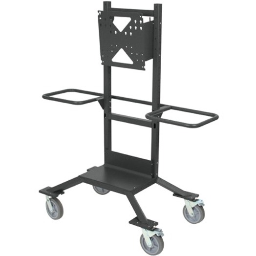 EXPLORER DISPLAY CART, HNDL, DR LCKS, STORM BLUE