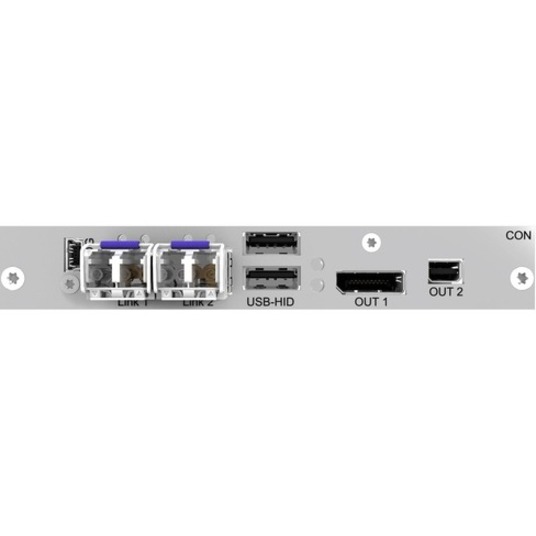 DKM DUAL HEAD DP 1.1 & USB HID REDUNDANT RX CARD - (2) FIBER, NON-CANCELABLE, NO