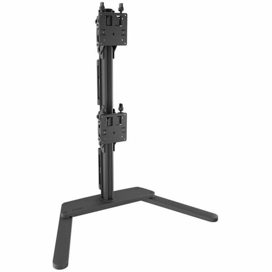 IDEAL FOR SUPER HEAVY DUTY DUAL DISPLAYS. FLAT MONITORS UP TO 55 LBS. & CURVED M