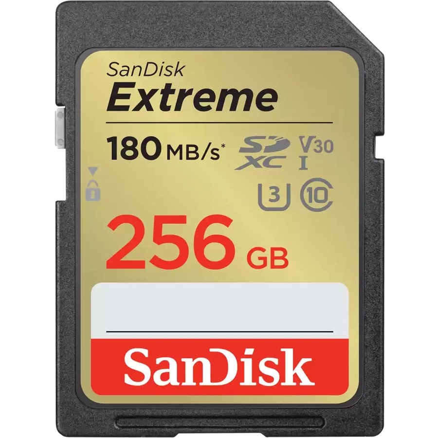 Sandisk - Retail Mobile Extreme SD 180/130mb/S Rw C10 Uhs U3 V30 Rpd1 4x6 Blister W/Jc