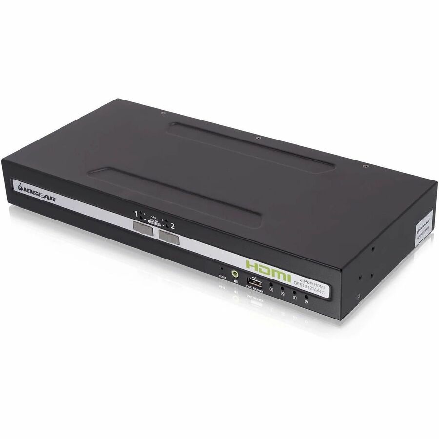 2-PORT SINGLE VIEW HDMI SECURE KVM SWITCH PP4.0 TAA COMPLIANT