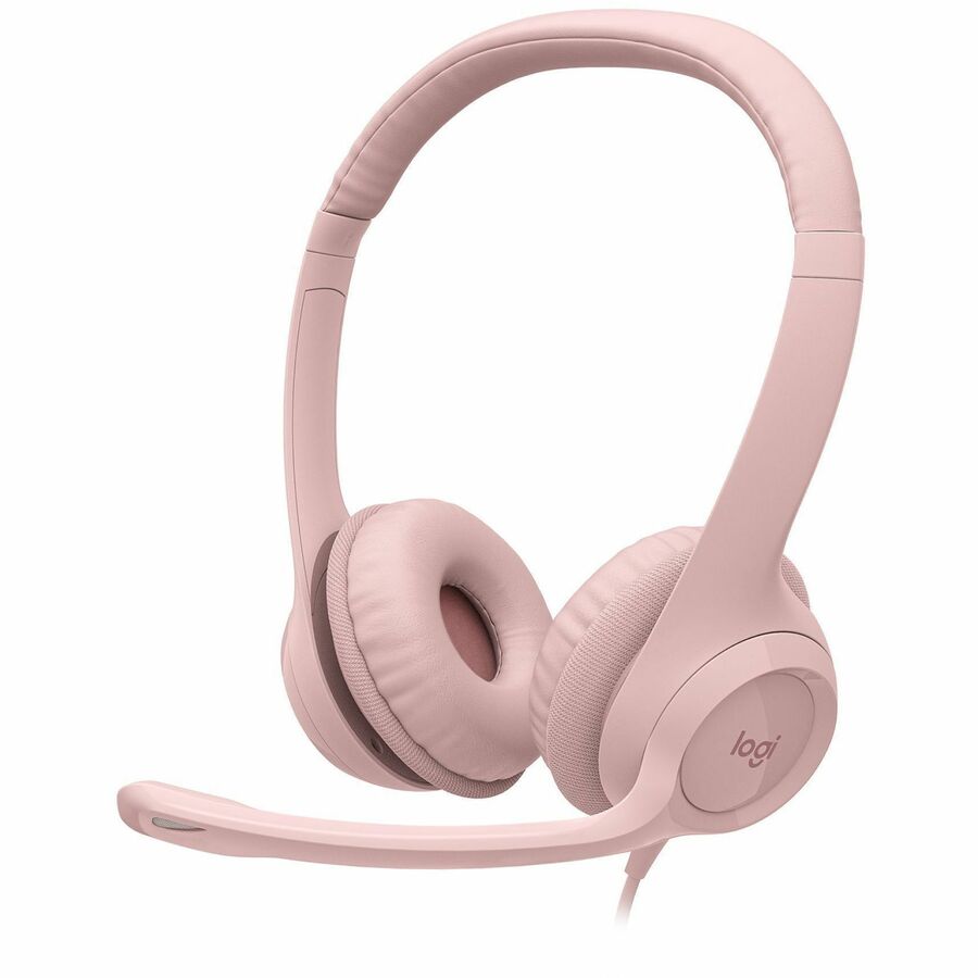 H390 USB COMPUTER HEADSET - ROSE