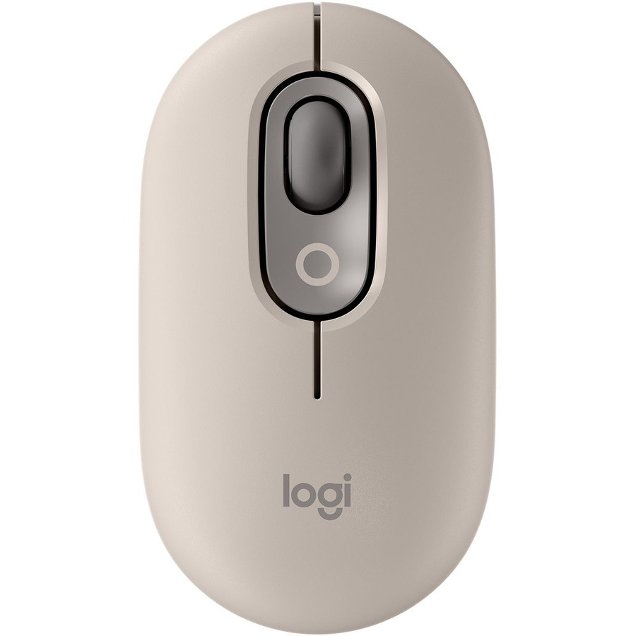 LOGITECH Pop Mouse - Mist - Wireless - Bluetooth - Mist - Scroll Wheel