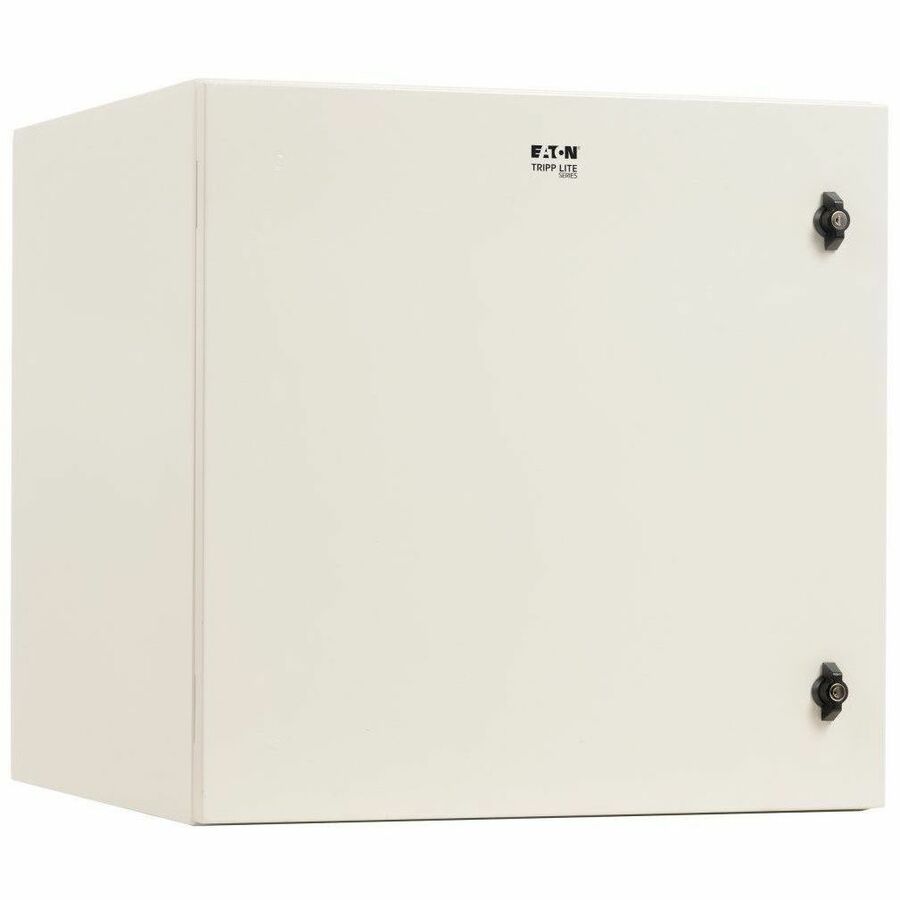 Smartrack Industrial Enclosure with Lock - Nema 4, Wall Mount, Metal Construction, 23 In. Depth, 12u, Gray