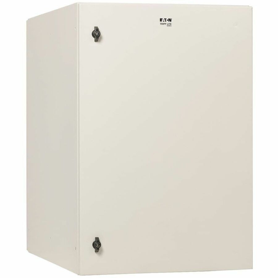 Smartrack Industrial Enclosure with Locks - Nema 4, Wall Mount, Heavy-Duty Metal Construction, 32.5 In. Depth, 18u, Gray