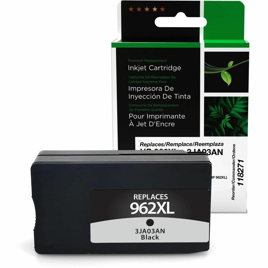 CLOVER IMAGING REMAN FOR HP 3JA03AN 962XL HIGH YIELD BLACK INK CARTRIDGE