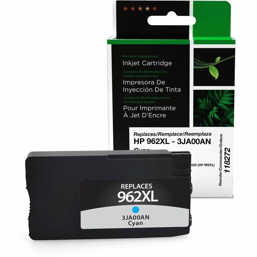 CLOVER IMAGING REMAN FOR HP 3JA00AN 962XL HIGH YIELD CYAN INK CARTRIDGE