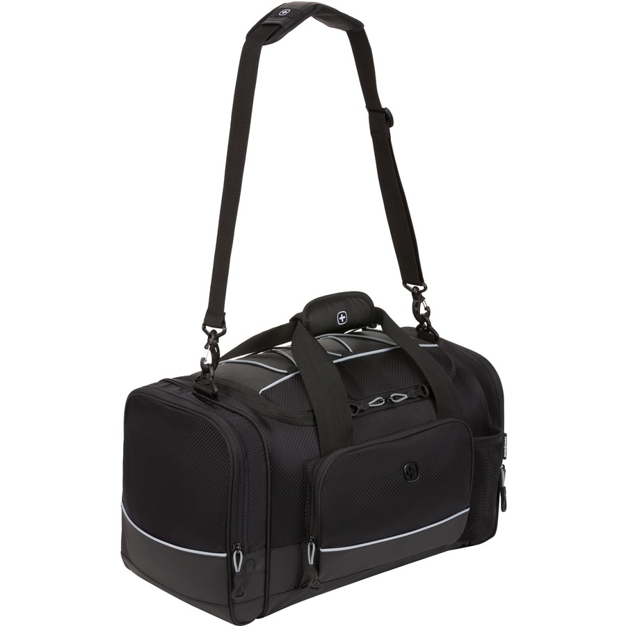 Wenger & Swissgear by Group III Swissgear 9000 Apex Duffle Bag Blk 20in Bag Dobby Collection