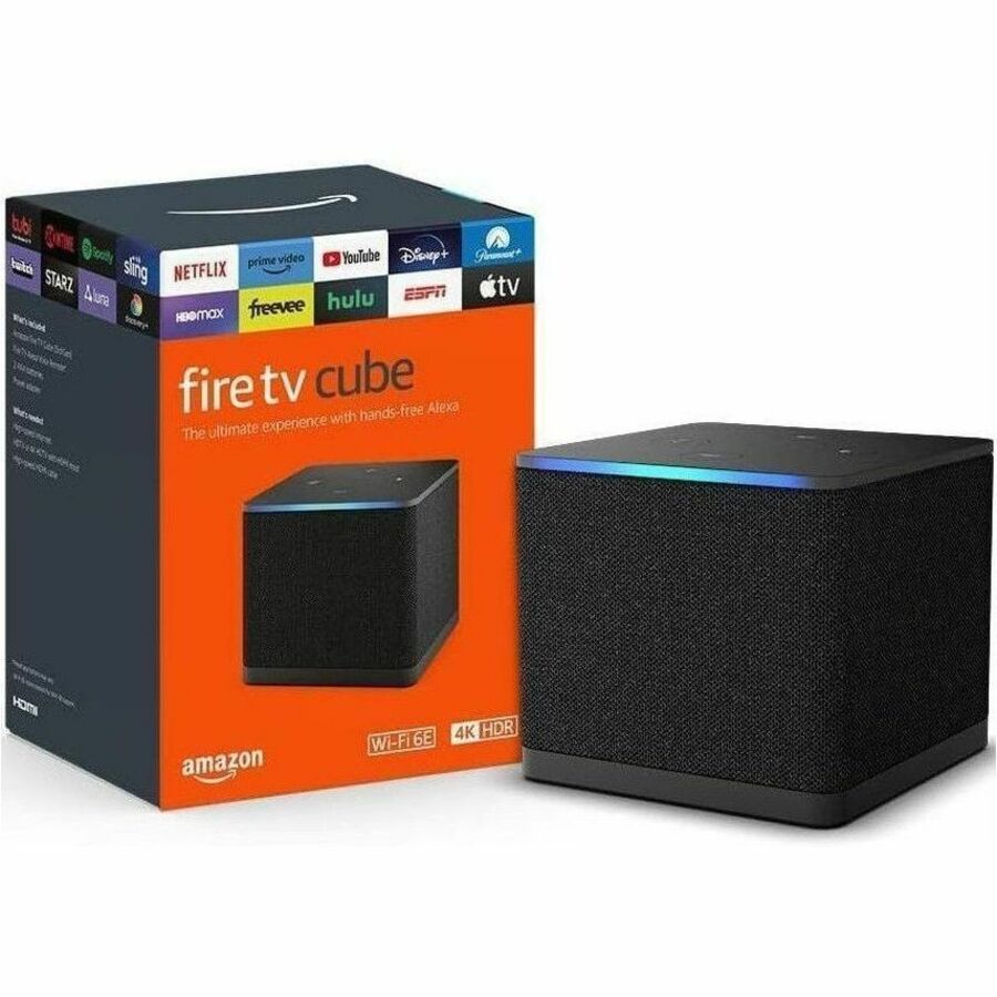 FIRE TV CUBE, WIFI 6E, 4K ULTRA HD