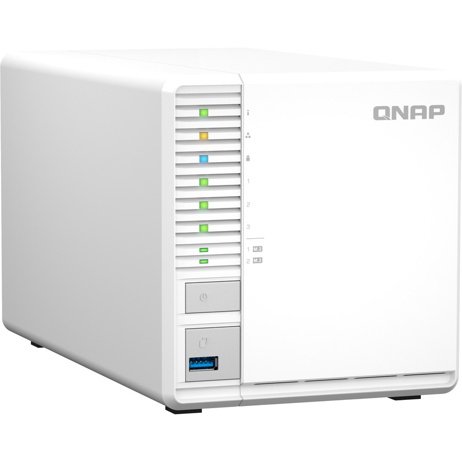 QNAP 3-BAY HIGH-PERFORMANCE DESKTOP NAS WITH INTEL CELERON 4-CORE N5105/N5095, 8
