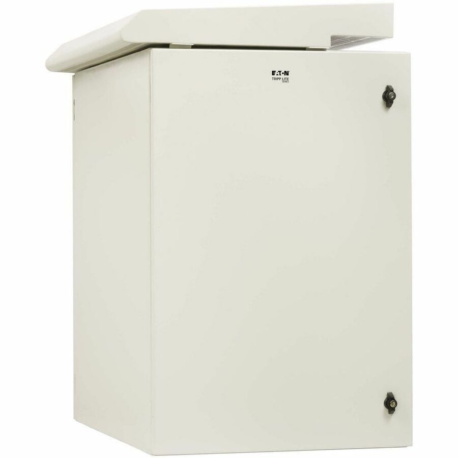 Smartrack Industrial Enclosure - Nema 3r, Wall Mount, Heavy-Duty Metal, Locking, Fan with Thermal Switch, 32.5 In. Depth, 18u, Gray