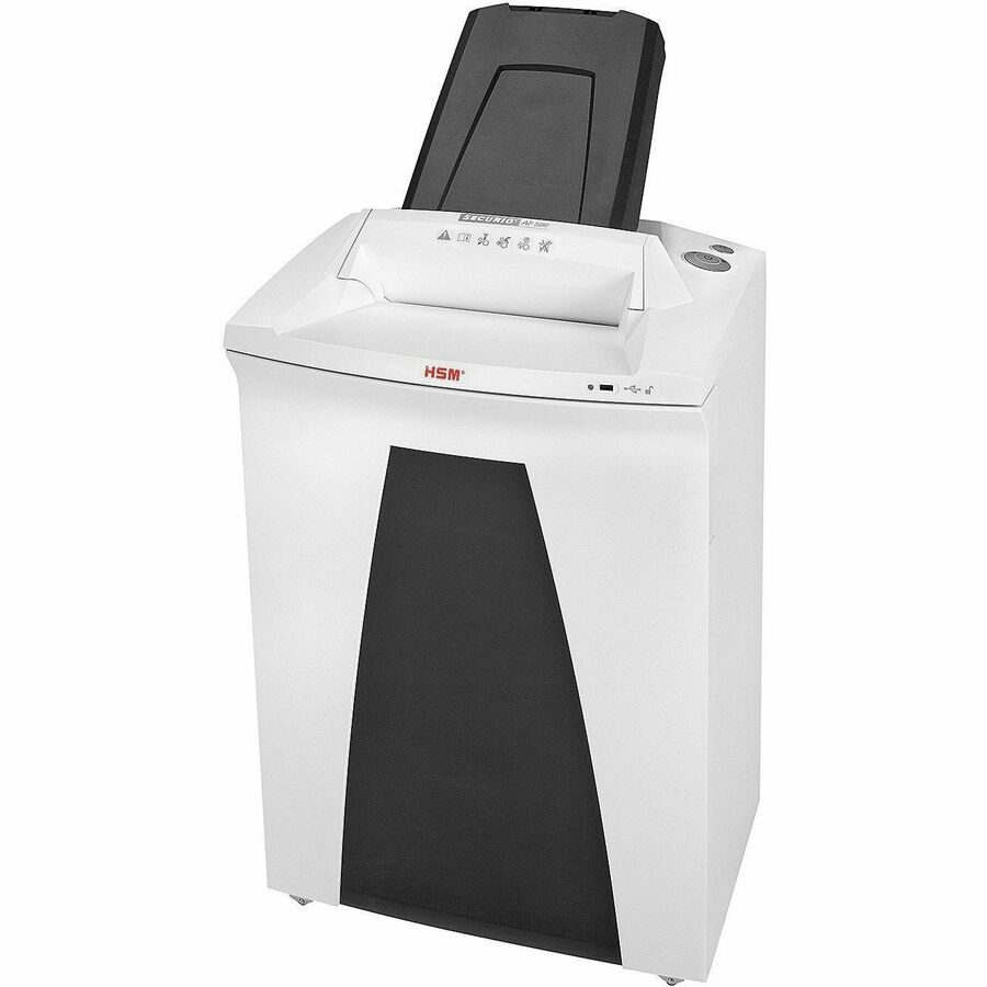 HSM SECURIO AF500 CROSS-CUT SHREDDER WITH AUTOMATIC PAPER FEED - SHREDS UP TO 50