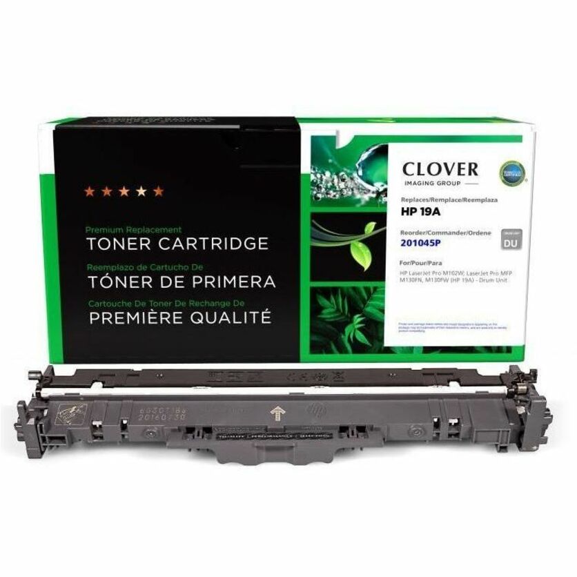 CLOVER IMAGING REMAN DRUM FOR HP CF219A 19A FOR USE IN HP M102W M130FN M130FW 12