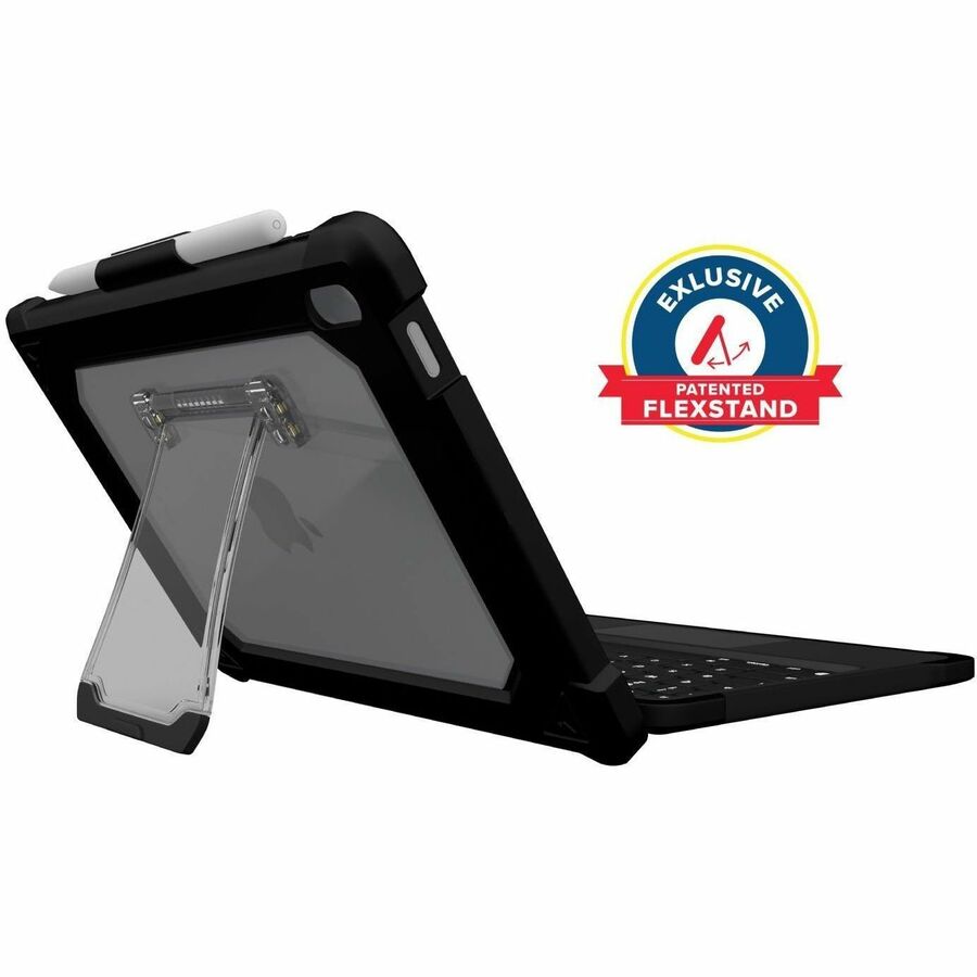 EXTREME KEYCASE-X W/SMART CONNECTOR FOR IPAD 10 (NON-DETACHABLE)